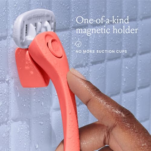 Billie Women's Razor Set - 5 Blade with Magnetic Holder & Aloe