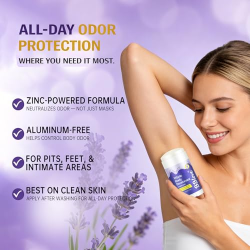 BBlove Whole Body Deodorant Kit - Acidified Body Wash, Stick & Wipes