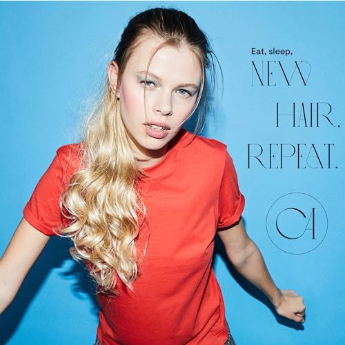CAISHA 24-Inch Blond Mix #16T613 Wavy Ponytail Extension, Heat-Resistant Synthetic Hair