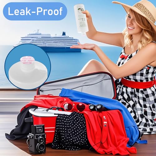 SpareCruise Leak-Proof Cruise Flask Set - 64oz Travel Beverage Containers