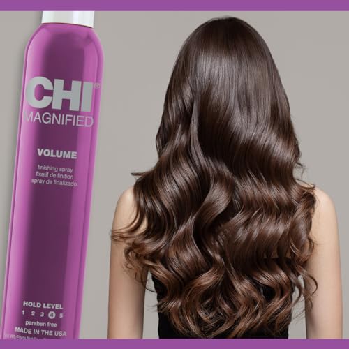 CHI Magnified Volume Finishing Hair Spray, 12 Oz - Boosts Volume & Shine