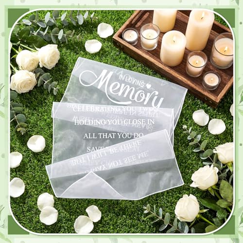 Wedding Memorial Reserved Chair Sign - Loving Memory Decor