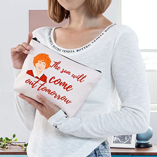 Sun Will Come Out Annie Musical Cosmetic Makeup Bag Gift for Fans