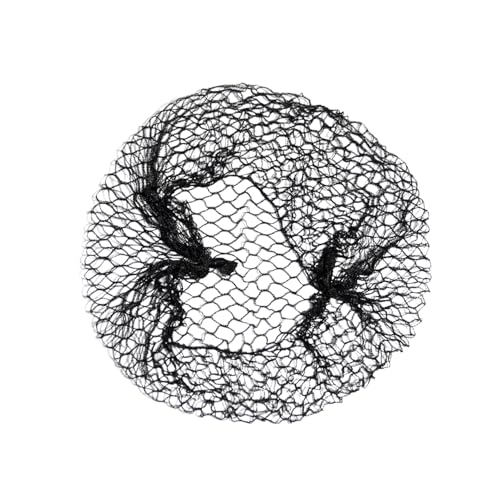 12 Pcs 18 Inch Thick Elastic Hair Nets for Women - Durable & Breathable