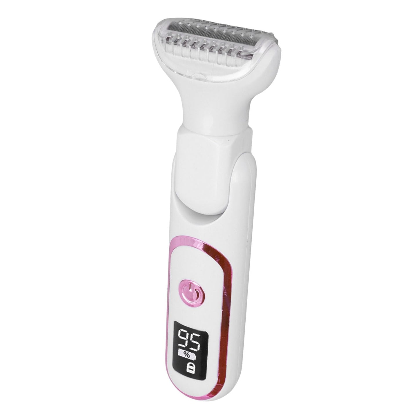TARSHYRY 5 in 1 Bikini Trimmer for Women, Wet Dry Electric Razors for Shaving, Cordless Rechargeable Pubic Hair Trimmer with Replaceable Heads LED Display for Arms Legs Underarms