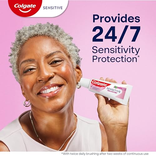 Colgate Sensitive Whitening Toothpaste Gel - Clean Spearmint 3 Pack, 6 oz