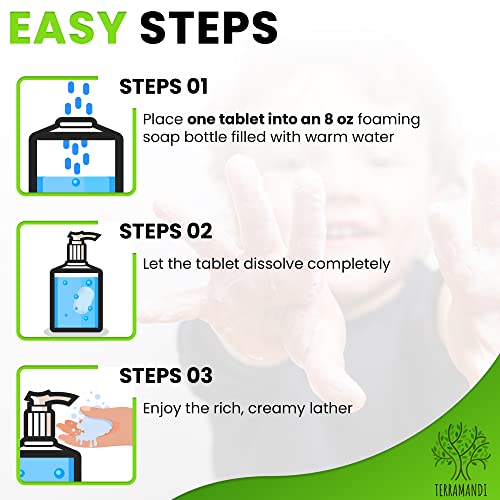 Soap Sense Foaming Hand Soap Tablets - 12 Pack Refill, Citrus Scent