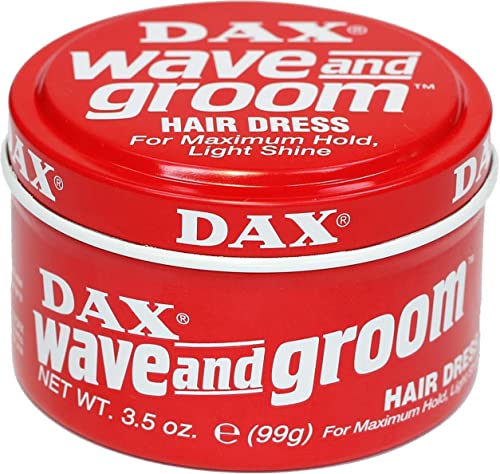 DAX Wave & Groom Heavy Hold Pomade - 3.5oz Jar (3 Pack)