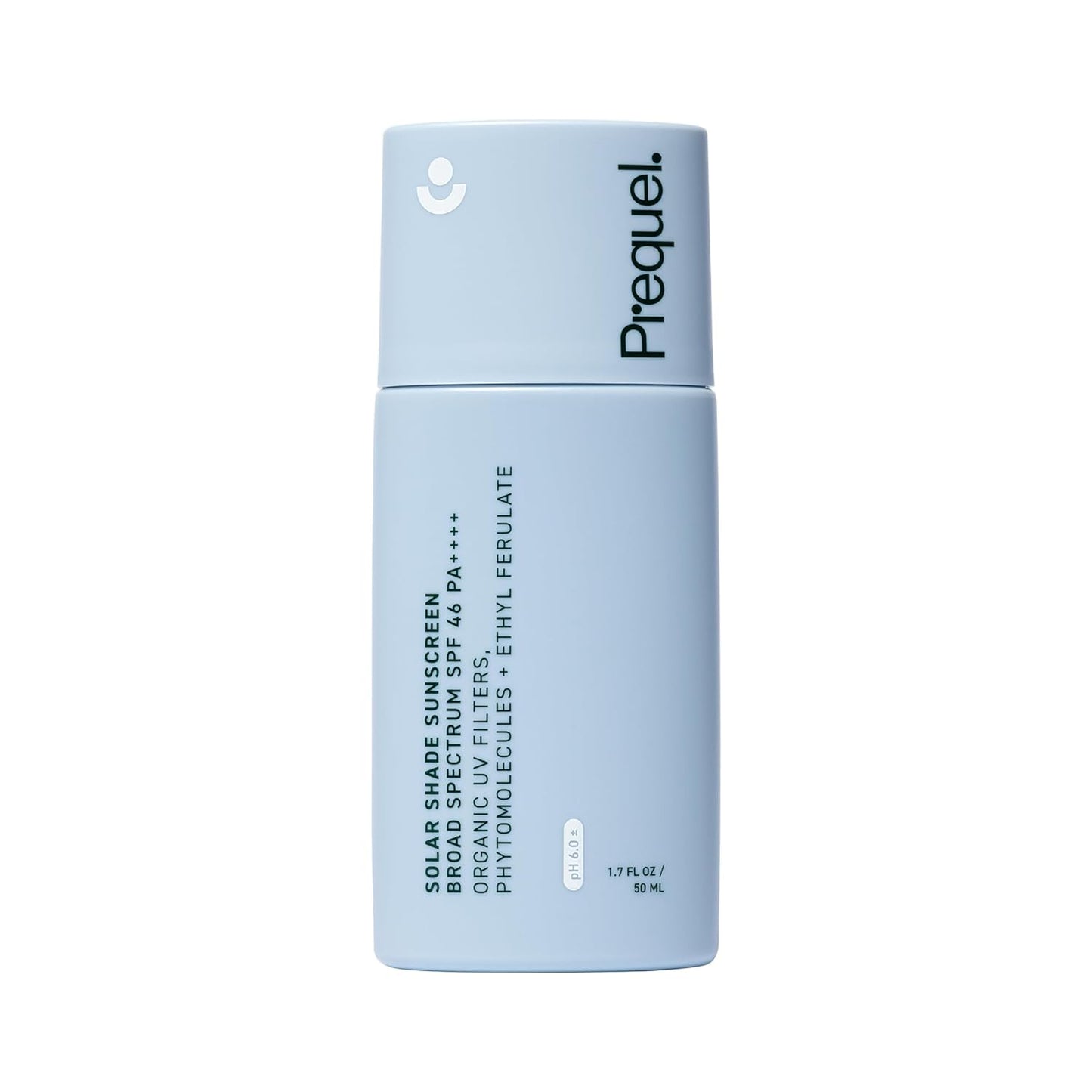 Prequel Skin Solar Shade Sunscreen SPF 46 - Hydrating Moisturizer for Dry Skin | Lightweight Travel Size, 1.7oz