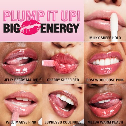 Revolution Pout Bomb Plumping Lip Gloss - Light Mauve, 0.15 Fl Oz