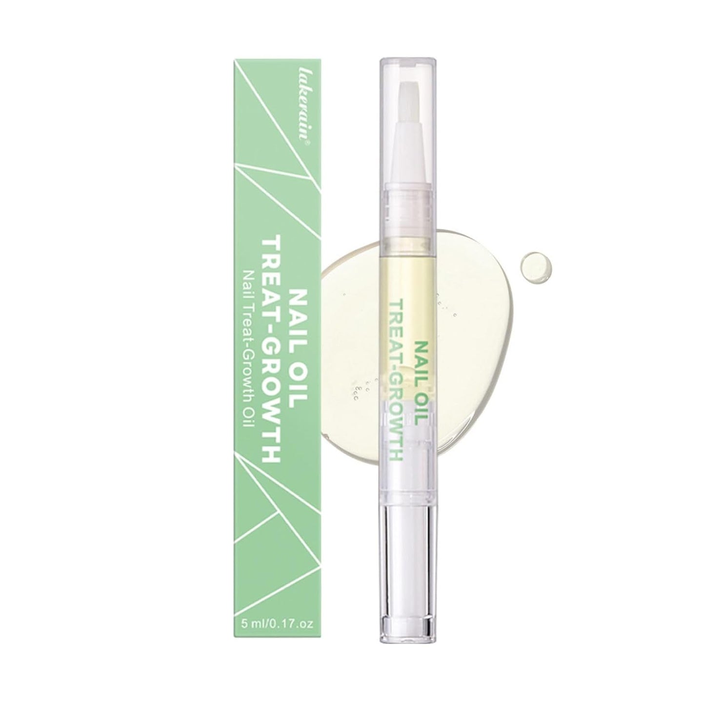 Cuticle Oil Pen - Natural Nail Strengthener & Growth Treatment | Repairs Damaged Nails, Promotes Growth & Brightens