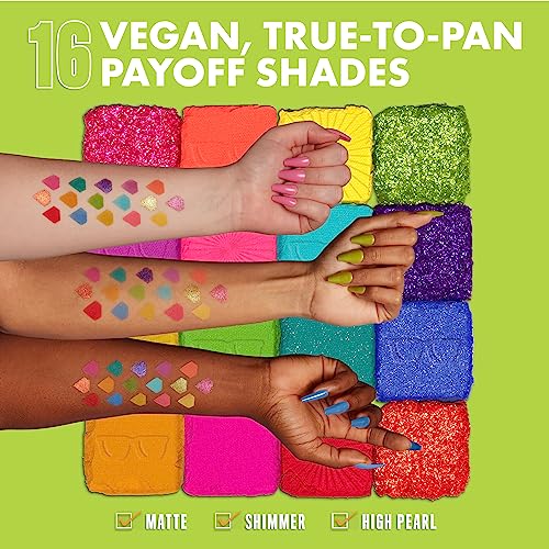 NYX Ultimate Shadow Palette - I Know That's Bright, 0.02 oz
