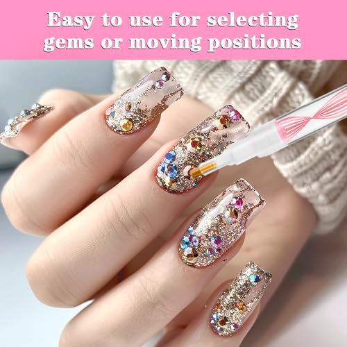 Rhinestone Picker Tool Set - 2 Dual-Ended Applicator Pens