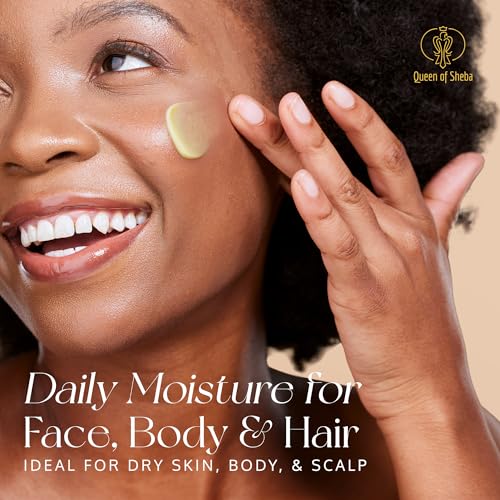 Queen of Shea East African Pure Shea Butter - 2 Ounce for Face, Hair & Body