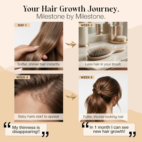 LivaClean Rosemary & Rice Water Hair Growth Spray, 12 fl oz