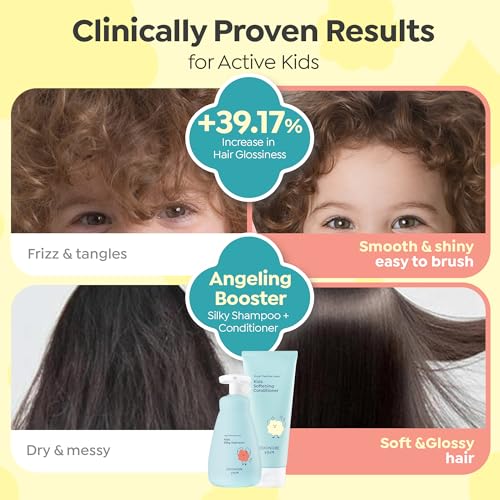 GOONGBE Kids Detangling Conditioner - Silicone-Free for Frizzy Hair, 6.76oz