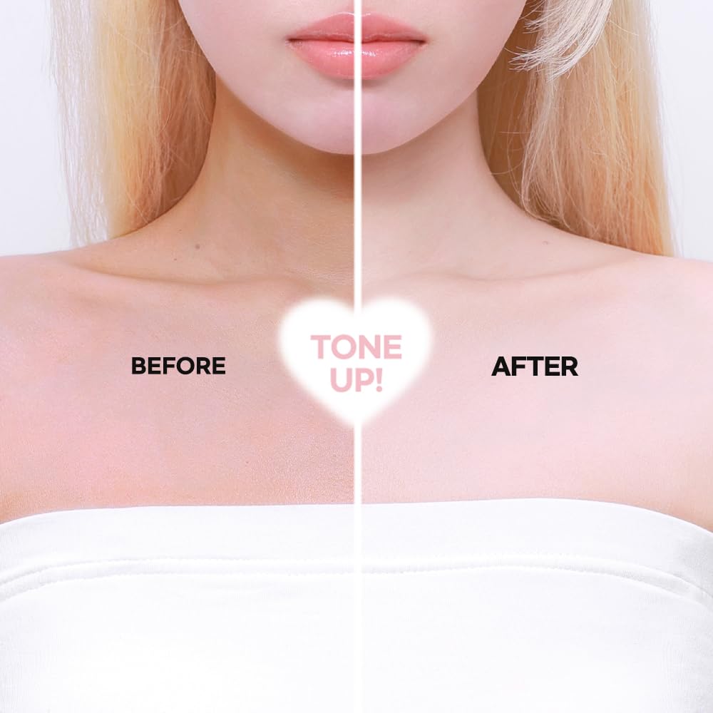 AOU TONE-UP DAZZLING CREAM 01 White | Tinted Moisturizer 3.38 fl. oz.
