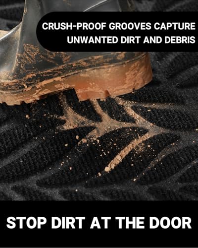 Yimobra All-Season Waterproof Door Mat | Non-Slip Outdoor Doormat