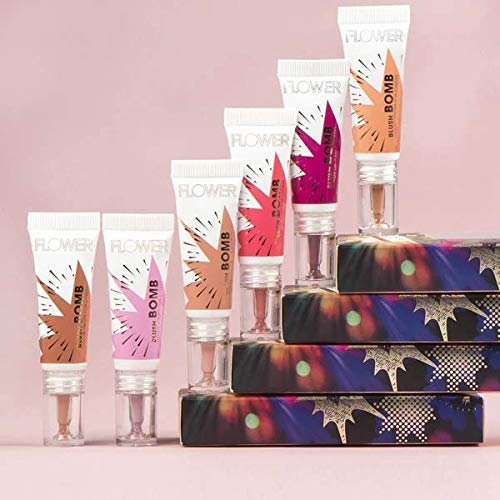FLOWER Beauty Liquid Blush - Gel Cream Blush Drops (Bitten) - Silky, Lightweight, Buildable Color