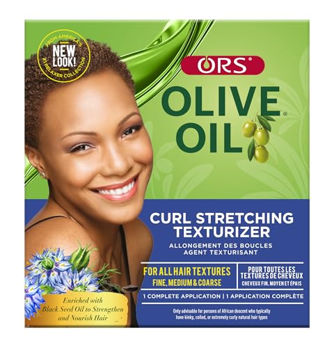 ORS Olive Oil Curl Texturizer Kit with Exotic Oils - All Curl Types, 1 Pack