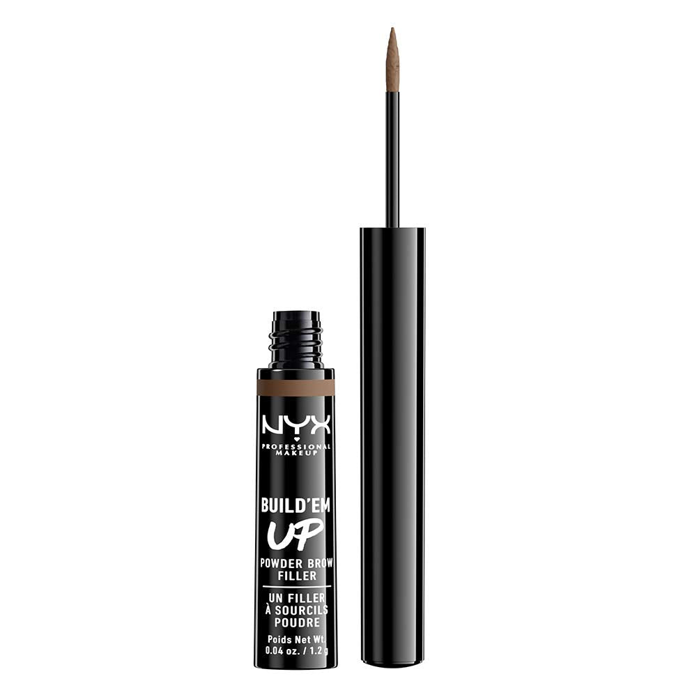 Build'em Up Powder Brow Filler - Soft Brown, Full Size Eyebrow Makeup