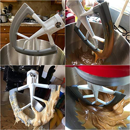 KitchenAid 4.5-5 QT Tilt-Head Mixer Flex Edge Beater - Silicone Paddle for Efficient Mixing