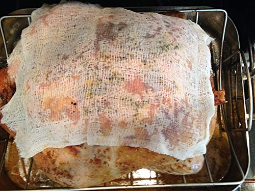 Regency Chef-Grade 100% Cotton Cheesecloth - 36"x72" (Pack of 4)