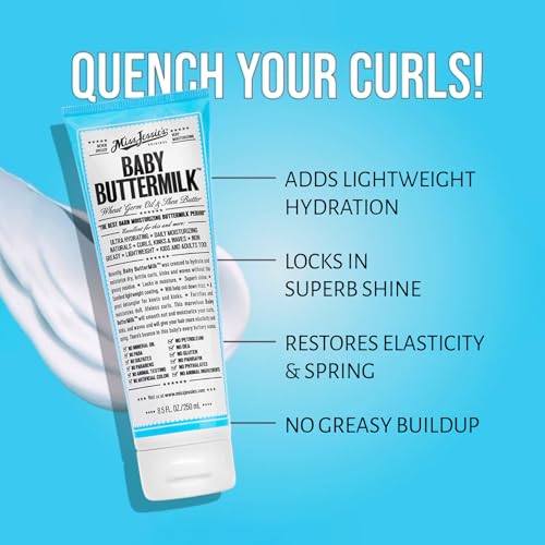 Miss Jessie's Baby Buttermilk Cream 8.5 oz - Hydrating Curl Moisturizer