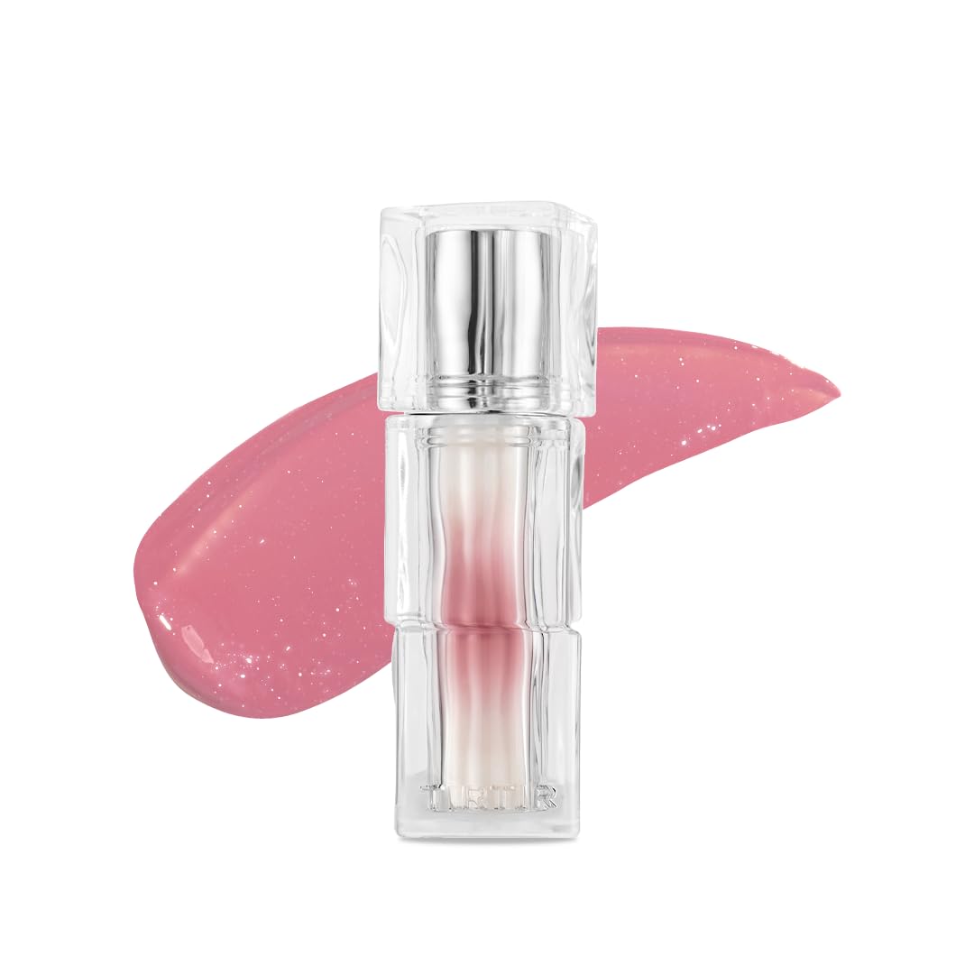 Mini Size Waterism Tinted Lip Gloss - #01 Mauve Rose | 12H Long-Lasting, Non-Sticky Korean Lip and Cheek Tint