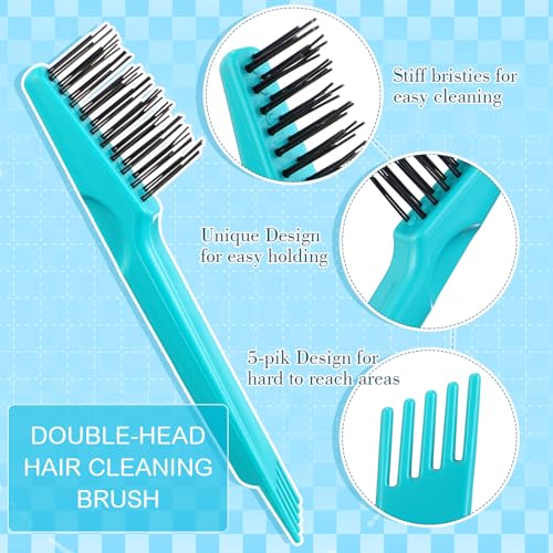 Boao 2-in-1 Hair Brush Cleaning Tool Set for Home & Salon