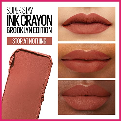 Maybelline Super Stay Ink Crayon Matte Lipstick - 160 Stop At Nothing