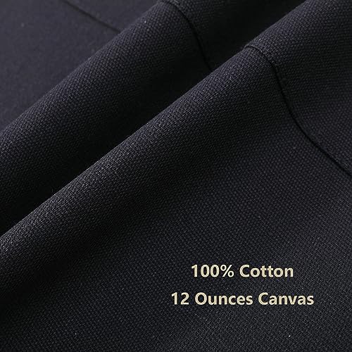 Cross Back Apron for Men & Women - 12oz Cotton Canvas with Pockets