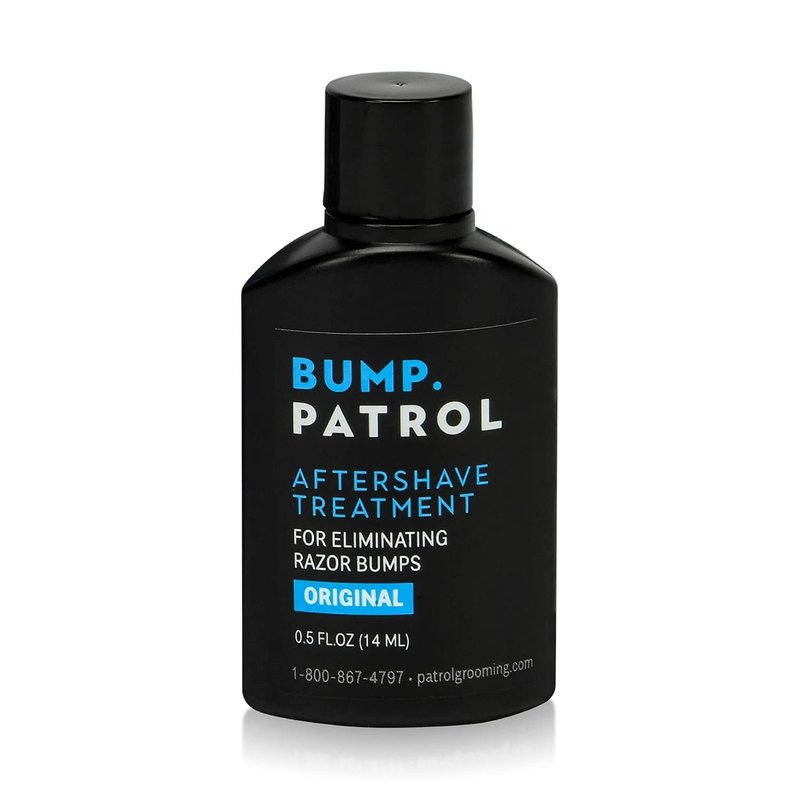 Bump Patrol Original Formula Aftershave Treatment Serum – Razor Bump Stopper and Ingrown Hair Treatment for Men and Women, Ingrown Hair Serum with Salicylic Acid - 0.5 oz (Pack of 1)