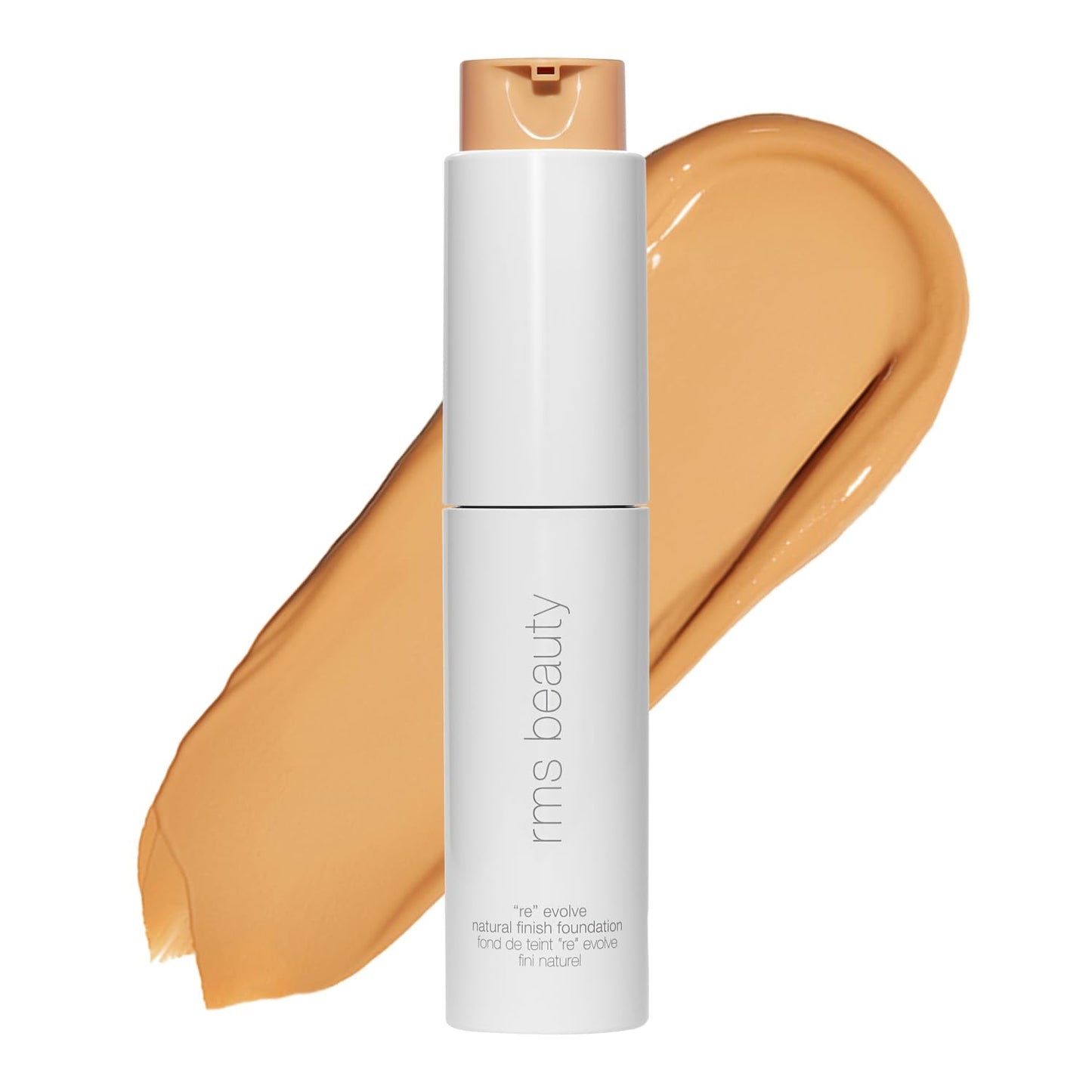 RMS Beauty ReEvolve Liquid Foundation - Silicone-Free Medium Coverage Skin Tint for Mature Skin | Hydrating & Firming - 1oz