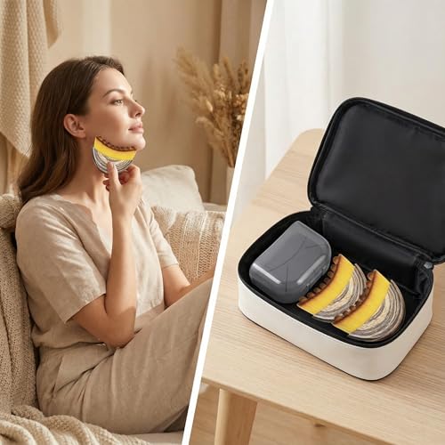 Fiitole Lymphatic Drainage Face Brush for Jawline Sculpting - 3 Pcs Set