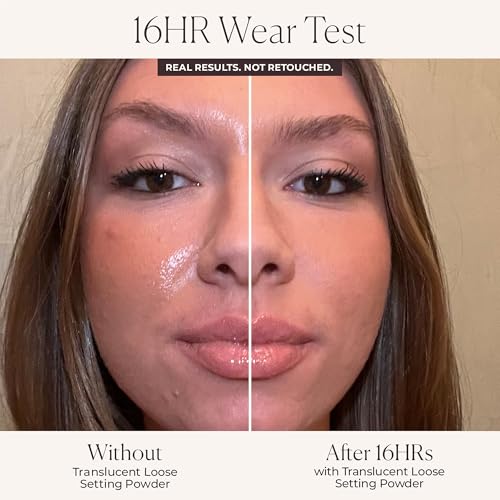 Laura Mercier Translucent Loose Setting Powder, 24HR Shine Control, Soft Matte Finish, Long-Lasting Wear, Normal to Oily Skin, 4 Shades for Virtually All Skin Tones, Artistry Icons Set