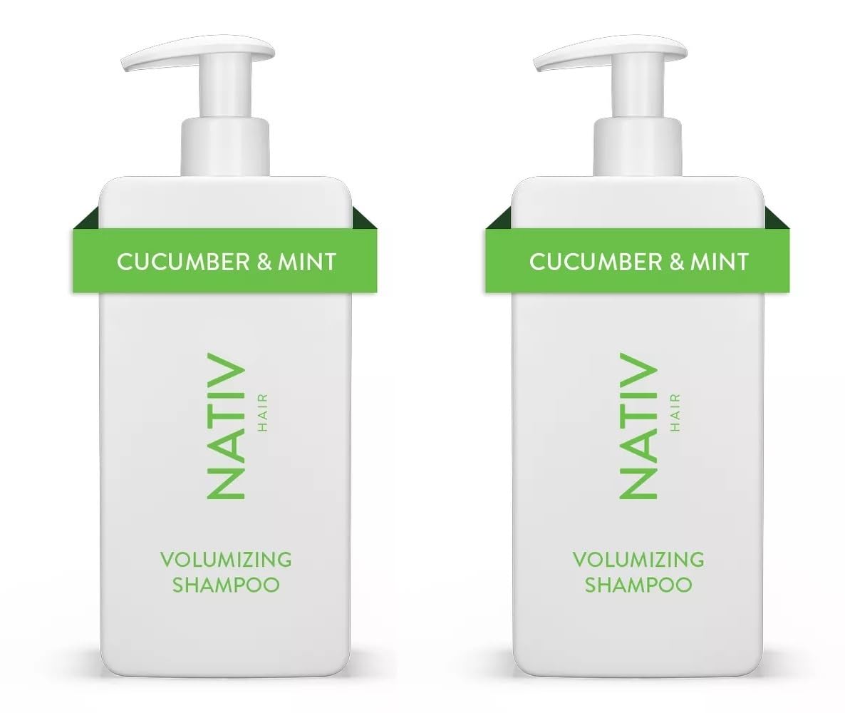 Nativee Limited Edition Coconut & Vanilla Shampoo - 2 Pack | 16.5 FL OZ Each