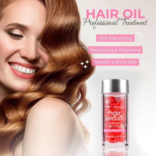 Bali Secret Hair Vitamins Capsules with Argan & Avocado Oil - 12 Count