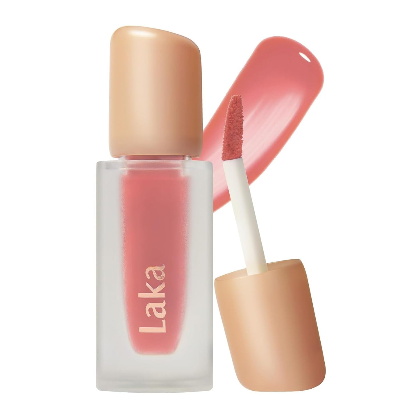 Fruity Glam Tint Lip Stain - Hydrating, Lightweight, Buildable Color | K-Beauty #101 Joyful, 4.5g/0.15oz