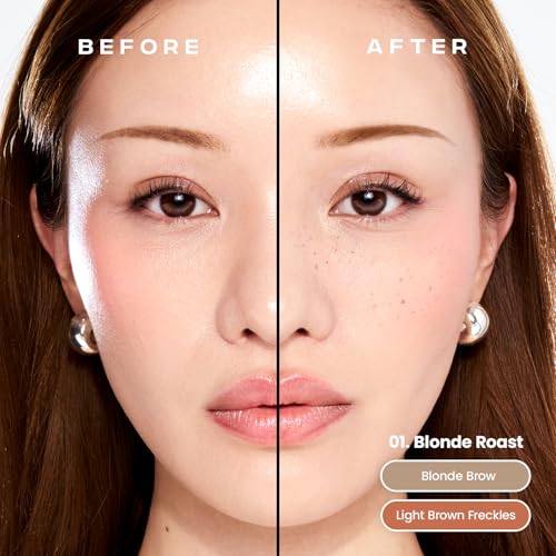 Sacheu Brow & Freckle Stay-N 2-in-1 Blonde Roast Brow Gel & Freckle Pen