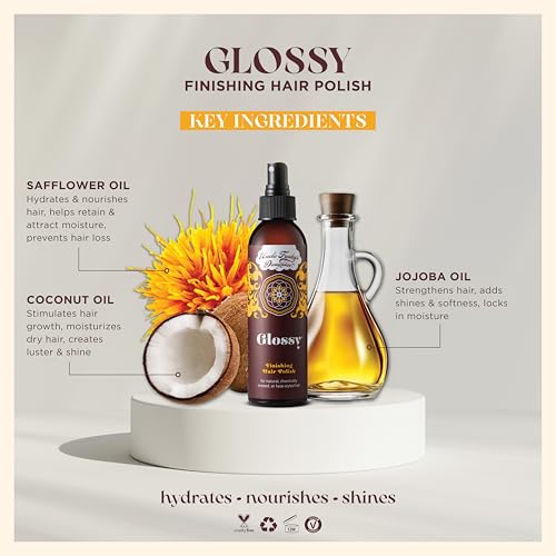 Uncle Funky's Daughter Glossy Finishing Hair Polish - High Gloss & Nourishing