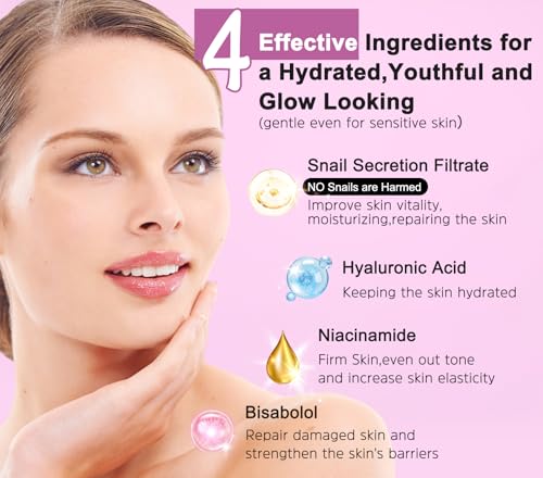 7-Piece Snail Mucin Skincare Set for Hydration & Repair