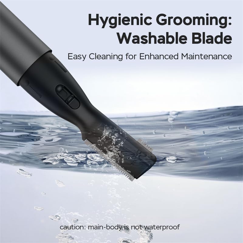 Aisleek Precision Eyebrow & Facial Hair Trimmer for Men, Battery Powered