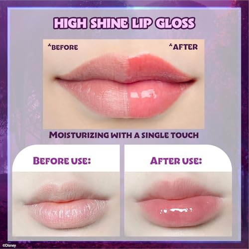 Disney Frozen Lip Gloss Set - 12 Plant-Based Glosses for Kids