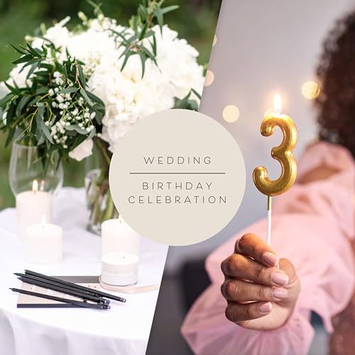 Elegant Navy Wedding Guest Book with Gold Foil Accents - 100 Pages