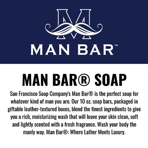 Peppered Cardamom & Juniper Exfoliating Soap Bar - Made in USA