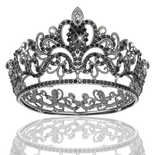 Black Girl Princess Crown Tiara for Cake Decorations & Party Accessories