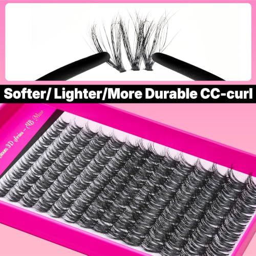 VEYESBEAUTY VBmuse Lash Clusters - 3D Fluffy Individual Eyelash Extensions
