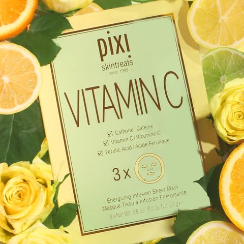 Pixi Beauty Vitamin-C Sheet Masks - Energizing & Hydrating