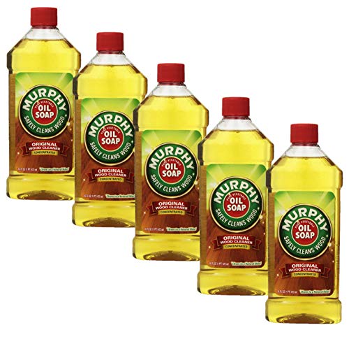 Murphy Oil Soap Wood Cleaner, Original Formula - 16 fl oz (Pack of 5)